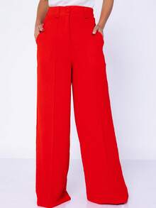 CALÇA PANTALONA NO TECIDO DUNA