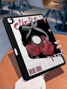 1 Pieza, Funda protectora de iPad de acrílico transparente cristalino con carcasa dura y silicona gruesa anti-colisión con función de encendido/apagado automático, ranura para bolígrafo, anti-caída y delgada, adecuada para iPad 10th/9th, Pro 11 2024/iPad 11 2025, cubierta no magnética, económica y práctica, con diseño hueco en la parte posterior para ver el logotipo, accesorio de funda protectora esencial para oficina y estudio