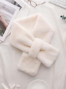 Solid Color Thick Warm Scarf, Suitable For Autumn/Winter Daily Wear, Skiing, Cycling And 15 Other Scenarios