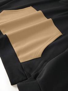 Men's Spring/Autumn Letter Print Contrast Color Hoodie And Drawstring Waist Pants Set, Fashionable Sportswear Casual Outfit For Commuting, Work, Fishing, Camping, Vacation, Gym, Leisure Wear, Great Gift For Boyfriend/Husband