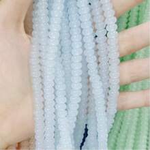 50/100pcs 5mmx8mm Imitation Jade, Agate, Abacus Beads, Loose Beads, Wheel Beads, Spacer Beads, Jewelry DIY Accessories, Bracelets, Keychains, Necklaces Craft Decorations, Beads Materials, Colorful - Please Choose a Color - View 32