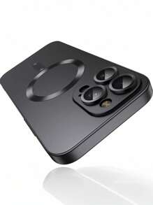 Slim Soft TPU Shockproof Magnetic Case Optimized Compatible With IPhone 17 16 15 14 13 12 11 Pro Max Plus 16Pro 15Pro 16 16e Magnetic Cover This Shockproof Case Combines The Benefits Of A Slim Profile And Shock Absorption Capabilities With A Powerful Magnetic Function - Black - View 14