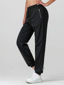 Women's Loose Fit Jogger Pants - Breathable Athletic Casual Pants, Suitable For Gym And Streetwear
