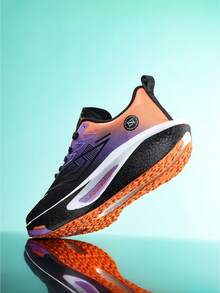 Men's Lightweight Road Running Shoes - Breathable Low-Top Design, Durable Shock-Absorbing Non-Slip Rubber Outsole, Suitable For Fitness, Training And Casual Wear, All-Season Athleisure Sneakers, Streamlined Athletic Design | Breathable Fabric Upper