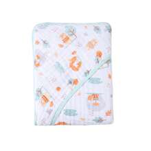 Soft Hooded Baby Diaper Bath Towel OR Kit With 2, 3 Or 4 Towels - Forest - View 1