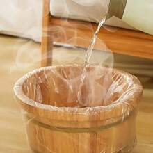 80 piezas Bolsa para baño de pies, Forro desechable para baño de pies portátil, Bolsa de plástico para terapia de pies, Forro grande y delgado para baño de pies, Forro desechable para terapia de pies para uso en hotel y hogar, Herramientas para el cuidado de los pies, Accesorios para baño y spa de pies, Bolsa para baño de pies de viaje, Herramientas para el cuidado del Body, Cubo/Bolsa para baño de pies (color y estilo aleatorios) - Multicolor - Ver 2