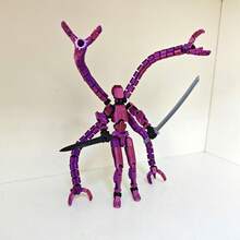 Accesorios de figura de acción T13 personalizados impresos en 3D, decoración de escritorio coleccionable con 13 articulaciones móviles, juguete posable T-13 impreso en 3D - Multicolor 2 - Ver 21
