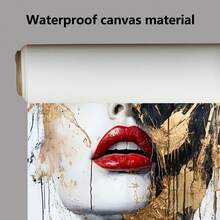 قطعة واحدة، تصميم أنيق باللونين الأسود والذهبي، لوحة فنية ديكورية عصرية بدون إطار، ملصقات مطبوعة، قماش مقاوم للماء، مناسب للمنزل والمكتب وغرفة النوم وغرفة المعيشة والدراسة والحمام والبار، ديكور جداري ولوحات منزلية، هدية عيد مثالية