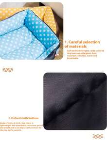 Warm Pet Bed, Dog Sofa Bed, Cat Nest, Lollipop Shaped Teddy Dog Bed