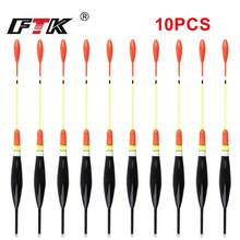 FTK 10 Pcs 0.0529 Oz/0.0705 Oz/0.0882 Oz Fishing Float Set Float, Mixed Size Carp Float Fishing Black - Black - View 3