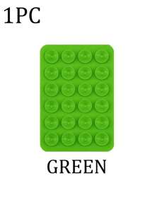 3/5Pcs Multi-Purpose Square Silicone Suction Cup Mobile Phone Holder, 24-Hole Suction Cup With Strong Adhesiveness, 1/10/20/30/40/50/60Pcs,Suitable For Various Scenarios To Prevent Phone Falling, Used For Video, Vibration, And Self-Portrait Phone Accessories