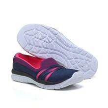 Olimp Women's Tennis Shoes Lightweight And Soft Gym Size Up To 40 - Màu xanh lam - Xem 3