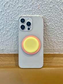 Giá đỡ điện thoại silicon tròn nhiều màu sắc, giá đỡ để bàn từ tính đa chức năng, giá đỡ điện thoại có keo dính chắc chắn, tương thích với điện thoại thông minh. - Nhiều màu - Xem 23