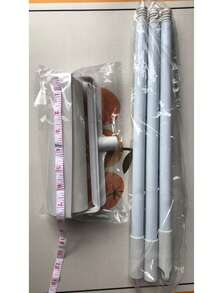 带替换芯的地板粘毛滚筒，宠物用宽版粘毛滚筒，地毯清洁粘毛滚筒，除毛器，长柄粘毛拖把 [120 张/3 个替换芯]，9.45 英寸/24 厘米长，1.5 英寸/3.8 厘米直径，用于清洁地毯、地板、沙发床、汽车、衣物和宠物毛发 - 彩色 - 查看 17