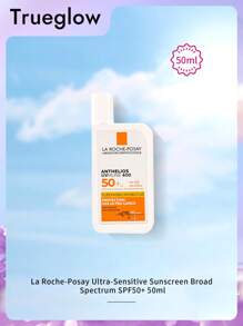 La Roche-Posay كريم واقي من الشمس ANTHELIOS UVMUNE 400 بسائل غير مرئي SPF50+ 50مل، كريم واقي من الشمس بدون عطر للبشرة الحساسة، حماية قصوى لأشعة UVA لفترة طويلة