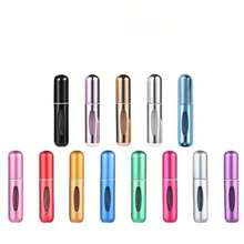 1 Piece Perfume Bottle With Fine Spray 5ml Easy To Carry With Pump Storage Container Suitable For Travel, Living Room, Bedroom, Bathroom Home Decoration Green - 綠色 - 查看 1