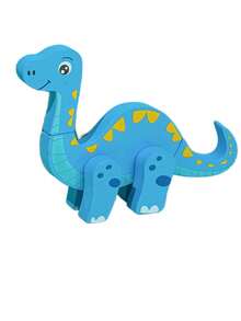 Đồ chơi xếp hình khủng long 3D bằng gỗ sáng tạo dành cho trẻ em, trò chơi trí tuệ giáo dục sớm dành cho bé trai - Nhiều màu - Xem 11