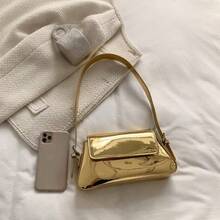 Shoulder Purses For Women Dressy Evening Bag Metallic Clutch Y2k Sparkly Hobo Crossbody Shoulder Bag Handbags - Pink - 查看 6