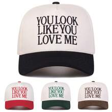 1Piece Men Letter Embroidered Patchwork Baseball Cap Outdoor Adjustable Sunscreen Leisure Hat Spring Autumn Travel Tourism Beach Vacation - Nhiều màu - Xem 8