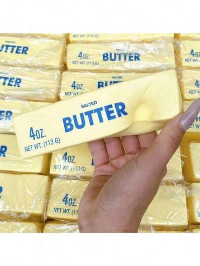 1/3pcs Super Soft Slow Rebound Butter Stick Stress Relief Toy - Cute Fidget Toy Suitable For Students, Classrooms, Offices Or Home, Helps Relieve Anxiety And Improve Focus