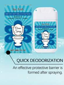 Toilet Spray, Portable Cleaning, Long-Lasting Fragrance, Keeps Air Fresh, Toilet Cleaning Spray