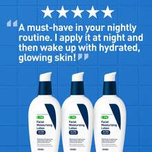 PM Facial Moisturizing Lotion, Night Cream With Hyaluronic Acid And Niacinamide, Ultra-Lightweight, Oil-Free Moisturizer For Face, 3 Ounce - trắng - Xem 3