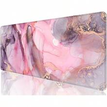 Alfombrilla de escritorio, alfombrilla de mouse, 32 x 12 pulgadas, XXL extendida para juegos, decoración de escritorio, alfombrilla de mouse XL para y teclado. - multicolor (Árbol de la vida colorido) - Ver 10