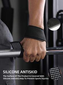 VBOSI 1 Pasang Pelindung Pergelangan Tangan Neoprene Tebal Anti Selip Unisex untuk Angkat Beban, Penyangga Pergelangan Tangan untuk Latihan Kekuatan Deadlift, Pelindung Telapak Tangan untuk CrossFit, Aksesori Gelang Pergelangan Tangan untuk Gym - MultiWarna - View 11