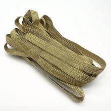 5yards 10mm Elastic Ribbon Sewing Elastic Band Colourful High Elastic Fiat Rubber Band Waist Band Stretch Rope Elastic Ribbon - Pick Colors - View 22