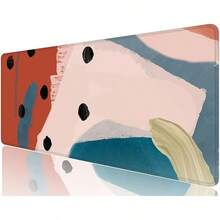 Alfombrilla de escritorio, alfombrilla de mouse, 32 x 12 pulgadas, XXL extendida para juegos, decoración de escritorio, alfombrilla de mouse XL para y teclado. - multicolor (Árbol de la vida colorido) - Ver 12