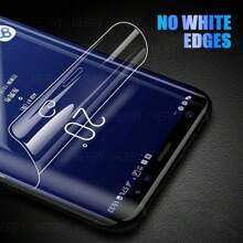 3 件装水凝胶软膜全屏保护膜适用于 Galaxy S25 S24 S23 S22 S21 S20 FE Ultra S10 S9 S8 Plus Note 20 10 Plus 5G Lite A06 A16 A36 A56 A15 A25 A55 A35 A72 A22 A34 A52 A32 A54 A12 A02S A04S A30S A50S A71 A51 A73 A53 A33 A13 A31 A14 A24 A05s 屏幕保护必备品，适用于日常防护、办公、家用手机屏幕保护膜手机配件防水防震防摔防刮防指纹