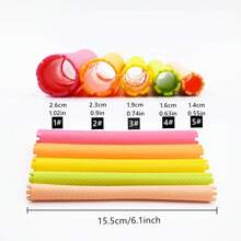 6 Peças Varas Padrão Estendidas Ferramentas de Enrolamento a Frio de Cabeleireiro Francês Plástico Ondas a Frio Rolos para Cabelos Longos e Curtos, Acessórios de Ferramenta de Permanente Profissional Salão, Banda de Silicone Resistente ao Calor Elástica Sem Rastro, Bandas Elásticas de Borracha Resistentes e Esticáveis, Acessórios de Ferramenta de Permanente, Enroladores de Cabelo, Escova de Cabelo Encaracolado, Rolos, Produtos para Cabelo Encaracolado, Enrolador, Rolos para Cabelo, Cachos de Cabelo, Ferramentas para Cabelo Encaracolado, Rolo de Cabelo, Cabelo Encaracolado, Cachos Sem Calor, Cachos Sem Calor, Enrolador de Cabelo, Barbeiro, Ferramentas de Cabelo, Produtos de Cabelo, Enroladores de Cabelo, Acessórios de Barbeiro, Viagem, Rolos, Acessórios de Cabelo, Produtos para Cabelo Encaracolado, Enrolador, Rolos para Cabelo, Equipamento de Cabeleireiro, Cachos de Cabelo, Ferramentas para Cabelo Encaracolado, Rolo de Cabelo, Natal, Barbearia, Ferro de Ondular Cabelo, Acessórios de Bar