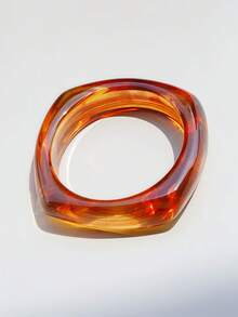 3pcs/1pc Exaggerated Geometric Bracelet Set, Versatile Jewelry Accessory For Daily Wear, Party, Vacation, Boho Style