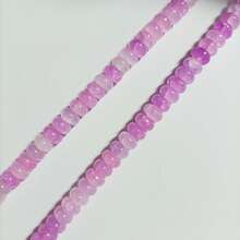 50/100pcs 5mmx8mm Imitation Jade, Agate, Abacus Beads, Loose Beads, Wheel Beads, Spacer Beads, Jewelry DIY Accessories, Bracelets, Keychains, Necklaces Craft Decorations, Beads Materials, Colorful - Please Choose a Color - View 8