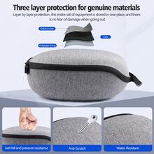 Hårt bärfodral kompatibelt med Oculus Meta Quest 3S/Quest 3/Quest 2, för VR-tillbehör, resor och förvaring