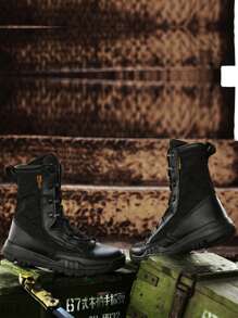 新款秋冬军靴，男士工作鞋，男士军靴，战术靴，户外靴