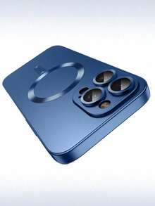 Slim Soft TPU Shockproof Magnetic Case Optimized Compatible With IPhone 17 16 15 14 13 12 11 Pro Max Plus 16Pro 15Pro 16 16e Magnetic Cover This Shockproof Case Combines The Benefits Of A Slim Profile And Shock Absorption Capabilities With A Powerful Magnetic Function - Black - View 10