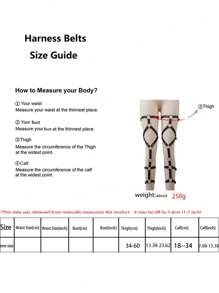 Leather Leg Harnesses For Women,Thigh Garters For Women,Leather Leg Harness,Halloween Costumes,Ladies' Harness Leather