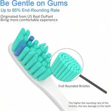 Heepim Replacment Heads Compatible With Philips Sonicare, For ESeries Essen, For Xtreme, For Elite, For Advan, And For CleanCare Electric Toothbrush, Toothbrush Replacment Heads Refills, 6 Pack