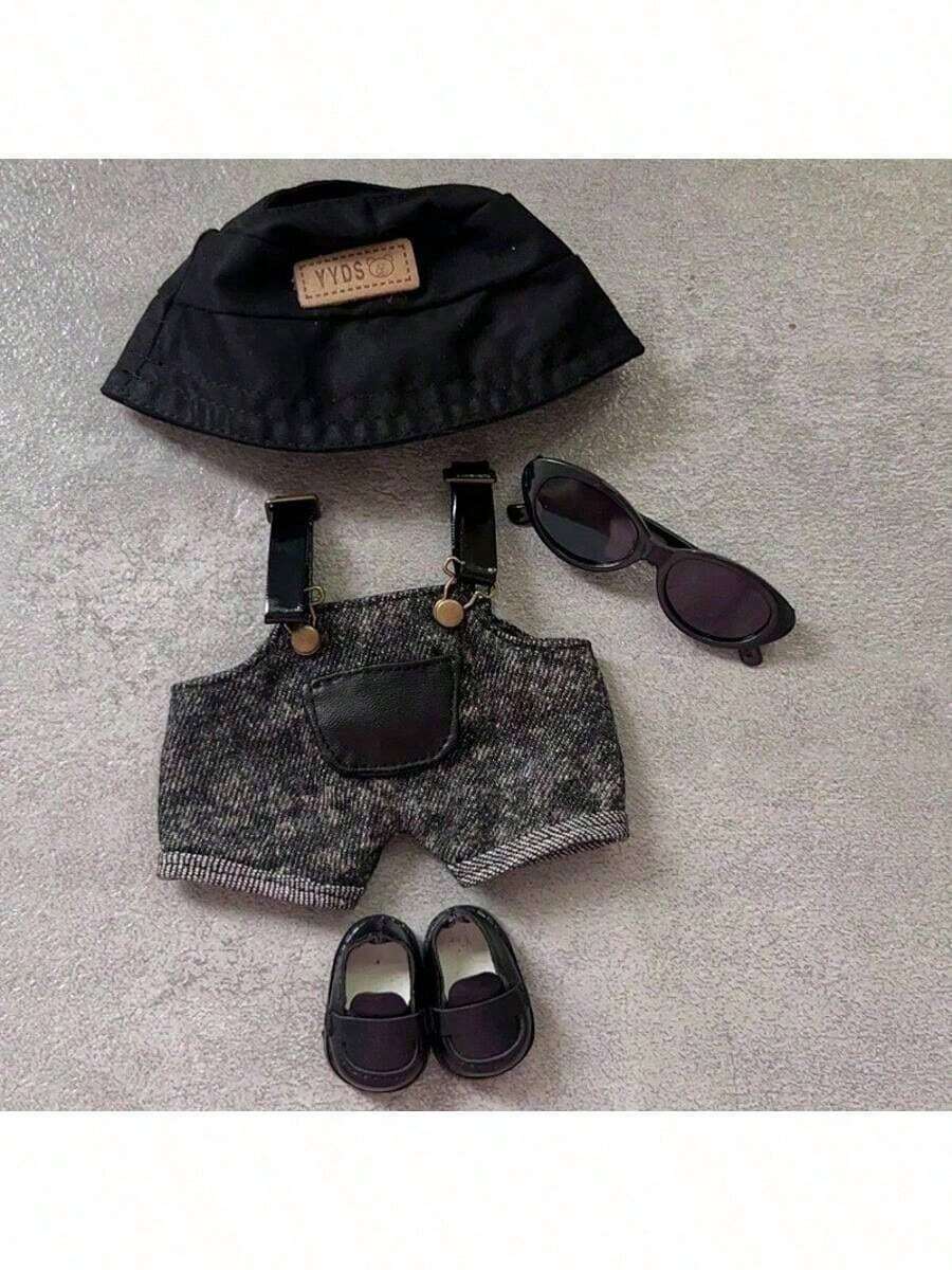 1pc Doll Outfit, Includes Jumpsuit, Hooded Jacket, Overalls, Suitable For 1st, 2nd, 3rd Generation Dolls