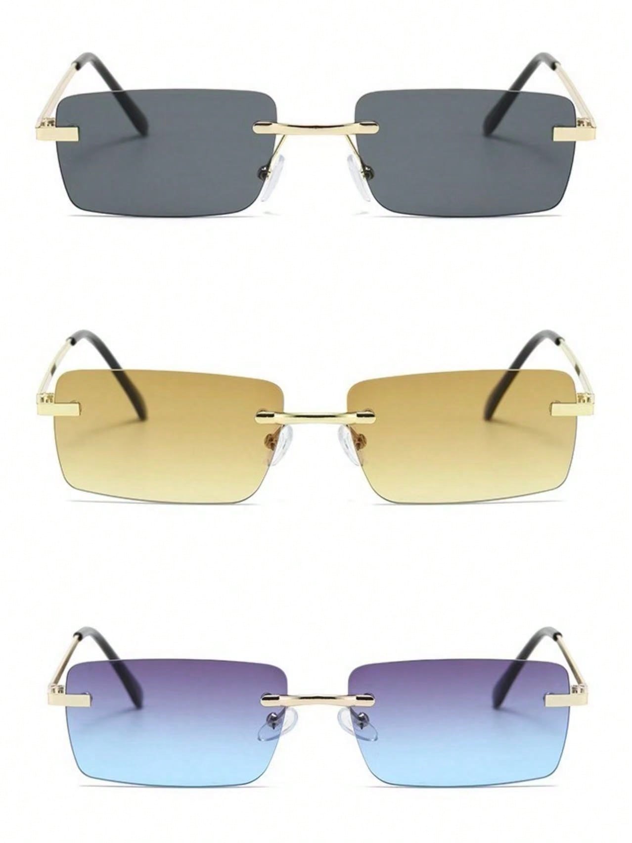 1-3 أزواج من نظارات شمسية كلاسيكية بسيطة، مناسبة ل...