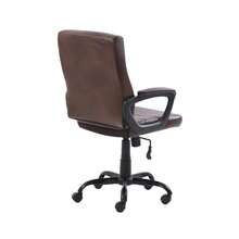 Bonded Leather MidBack Manager's Office Chair Brown - 布朗尼 - 查看 8