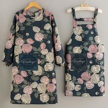 Aprons - Princess Suspender Dress [shell Flower] Blue - View 1