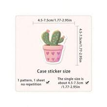 50Pcs Light Waterproof Coated Stickers - Includes Floral, Animal, And Dessert Designs - Perfect For Laptops, Phones, Guitars, Water Bottles, Cars, Tablets, Luggage, And More - Perfect For Parties, Rewards, And Holiday Gifts