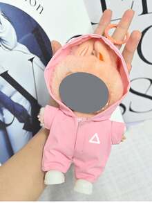 1PC 2025 New Sit-And-Sit Party Doll Jumpsuit Jacket Hooded Dress. - Multicolor - View 2