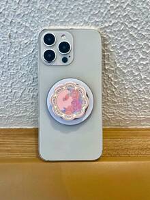 Vintage Floral Magnetic Phone Grip Stand, Multi-Function Expandable Holder Compatible With All Phones - Multicolor - View 19