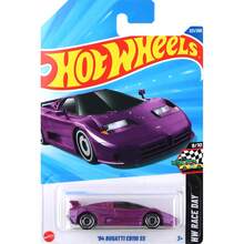 Hot Wheels 玩具车 1:64 比例车辆，可玩耍或展示，25H/25L 批量压铸汽车收藏合金玩具 C4982 仿真 & Robin Batmabile Nerve Hammer Draftnator BMW Haulerback HW50 概念车模型轨道车单座轨道车收藏爱好者男孩礼物 1 件