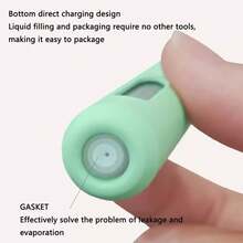 4 件迷你旅行喷雾瓶，5 毫升可再填充香水喷雾，带泵盒 - 便携式口袋大小古龙水喷雾，外出时方便携带，适合女孩、女士和母亲 - 多色-3 - 查看 6