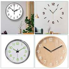 3 Stück Quarz Uhrwerk mit Lautlosem Mechanismus, Wellenlänge 16mm 23mm 31mm, beinhaltet 7 Sets Uhrzeiger, DIY Wanduhr Reparatur Set, geeignet für Wanddekoration & Geschenke, Heimdekoration, Raumdekoration