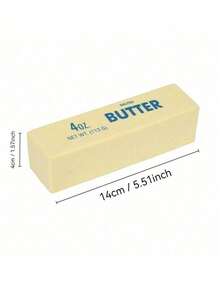 1/3pcs Super Soft Slow Rebound Butter Stick Stress Relief Toy - Cute Fidget Toy Suitable For Students, Classrooms, Offices Or Home, Helps Relieve Anxiety And Improve Focus - Multicolor - View 4